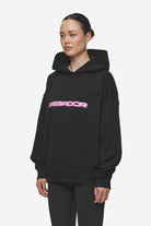 Pegador Mila Oversized Hoodie Washed Black Seitenansicht aus der Most Alive Kollektion für DaHerren