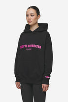 Pegador Tori Oversized Hoodie Washed Black Gegenansicht aus der Most Alive Kollektion für DaHerren