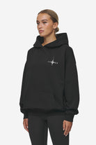 Pegador Nena Oversized Hoodie Washed Black Gegenansicht aus der Most Alive Kollektion für DaHerren