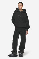 Pegador Sonia Oversized Hoodie Washed Black Ganzkörper Bild aus der Most Alive Kollektion für DaHerren