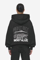 Pegador Sonia Oversized Hoodie Washed Black Hauptansicht aus der Most Alive Kollektion für DaHerren