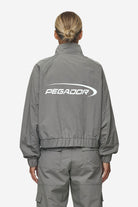 Pegador Jella Trackjacket Deep Grey Gegenansicht aus der Most Alive Kollektion für DaHerren