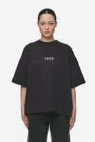 Pegador Nisa Heavy Oversized Tee Washed Black Seitenansicht aus der Most Alive Kollektion für DaHerren