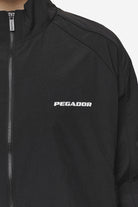 Pegador Jella Trackjacket Black Detailshot aus der Most Alive Kollektion für DaHerren