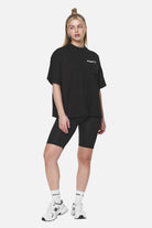 Pegador Habana Heavy Oversized Tee Black Ganzkörper Bild aus der Never Too Late Kollektion für DaHerren