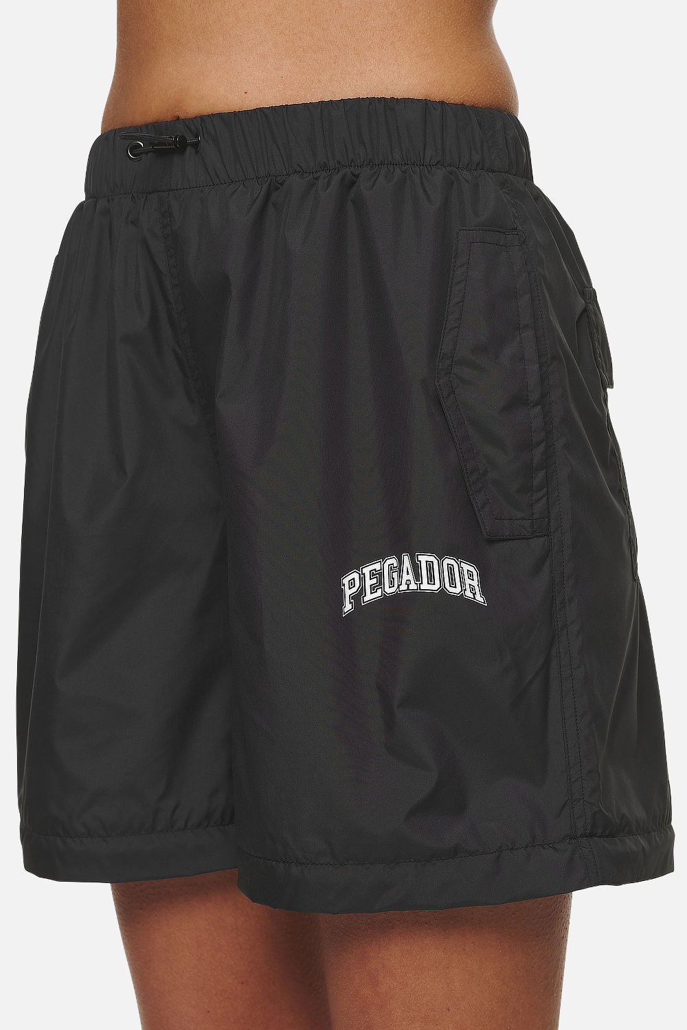 Pegador Dalga Tracksuit Zip Pants 2 In 1 Black Detailshot aus der Never Too Late Kollektion für DaHerren