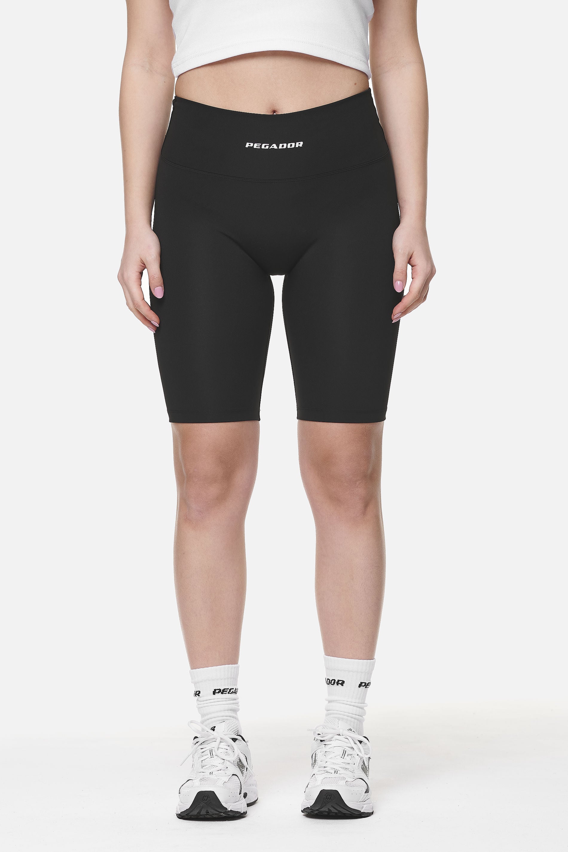 Pegador Jerona Biker Shorts Black Hauptansicht aus der Never Too Late Kollektion für DaHerren