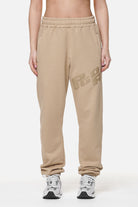 Pegador Julago High Waisted Sweat Pants Washed Safari Sand Hauptansicht aus der Never Too Late Kollektion für DaHerren