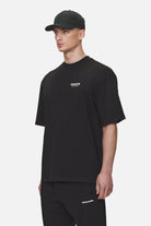 Pegador Alchar Oversized Tee Washed Black Detailshot aus der Never Too Late Kollektion für Herren