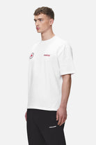 Pegador Gordan Oversized Tee White Gegenansicht aus der Never Too Late Kollektion für Herren