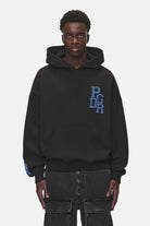 Pegador Bandon Boxy Hoodie Washed Black Hauptansicht aus der Never Too Late Kollektion für Herren