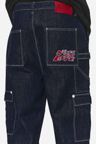 Pegador Renton Loose Jeans Dark Blue Detailshot aus der Never Too Late Kollektion für Herren