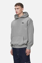 Pegador Narson Oversized Hoodie Washed Cool Grey Gegenansicht aus der Never Too Late Kollektion für Herren