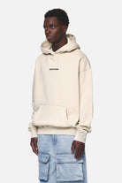 Pegador Colne Logo Oversized Hoodie Washed Desert Sand Gegenansicht aus der Never Too Late Kollektion für Herren