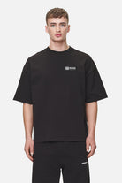 Pegador Antigua Oversized Tee Washed Black Gegenansicht aus der Never Too Late Kollektion für Herren