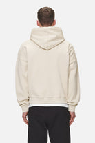 Pegador Logo Boxy Hoodie Washed Desert Sand Black Gum Gegenansicht aus der Never Too Late Kollektion für Herren