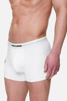 Pegador Camino Boxershorts Single Logo 3 Pack White White Gegenansicht aus der PEGADOR® Kollektion für Herren und Damen