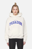 Pegador Wayruna Oversized Hoodie Washed Coconut Milk Hauptansicht aus der Never Too Late Kollektion für DaHerren