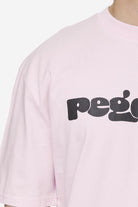 Pegador Cosmo Oversized Tee Washed Bubblegum Detailshot aus der Next Wave Kollektion für Herren