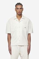 Pegador Wyton Structured Summer Shirt Salty Cream Hauptansicht aus der Next Wave Kollektion für Herren