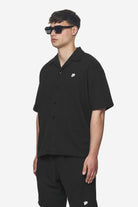 Pegador Libco Structured Knit Shirt Black Seitenansicht aus der Next Wave Kollektion für Herren