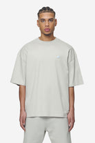 Pegador Leono Boxy Tee Washed Pearl Grey Baby Blue Hauptansicht aus der Next Wave Kollektion für Herren