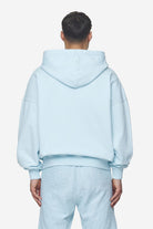 Pegador Leono Boxy Sweat Jacket Washed Baby Blue Baby Blue Gegenansicht aus der Next Wave Kollektion für Herren