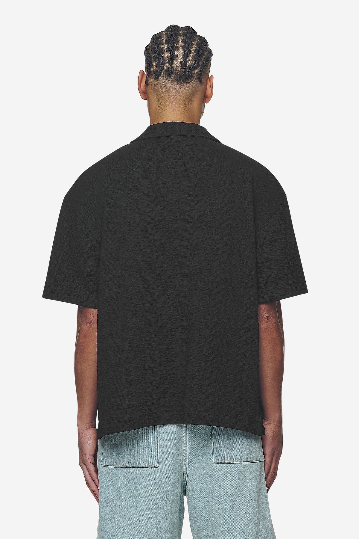 Pegador Acado Summer Shirt Black Gegenansicht aus der Next Wave Kollektion für Herren