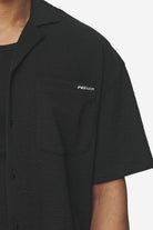 Pegador Acado Summer Shirt Black Detailshot aus der Next Wave Kollektion für Herren