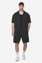 Pegador Wyton Structured Summer Shirt Black Ganzkörper Bild aus der Next Wave Kollektion für Herren