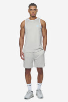 Pegador Tulare Mesh Tank Top Pearl Grey Ganzkörper Bild aus der Next Wave Kollektion für Herren