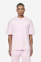 Pegador Logo Oversized Tee Washed Bubblegum White Gum Hauptansicht aus der Next Wave Kollektion für Herren