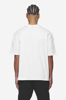 Pegador Logo Oversized Tee White Black Gum Gegenansicht aus der Next Wave Kollektion für Herren