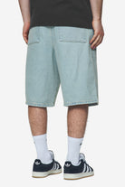 Pegador Alcoa Jorts Sand Washed Blue Gegenansicht aus der Next Wave Kollektion für Herren