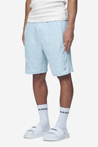 Pegador Libco Structured Knit Shorts Baby Blue Seitenansicht aus der Next Wave Kollektion für Herren