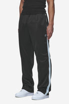 Pegador Zeno Track Pants Black Baby Blue Hauptansicht aus der Next Wave Kollektion für Herren