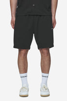 Pegador Wyton Structured Summer Shorts Black Seitenansicht aus der Next Wave Kollektion für Herren