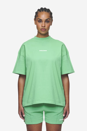 Pegador Bracy Heavy Oversized Tee Washed Peppermint Green White Gum Hauptansicht aus der Next Wave Kollektion für DaHerren