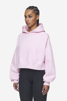 Pegador Salita Oversized Cropped Hoodie Washed Bubblegum White Gum Seitenansicht aus der Next Wave Kollektion für DaHerren