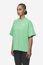 Pegador Yebra Heavy Oversized Tee Washed Peppermint Green Detailshot aus der Next Wave Kollektion für DaHerren