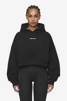 Pegador Salita Oversized Cropped Hoodie Black White Gum Hauptansicht aus der Next Wave Kollektion für DaHerren