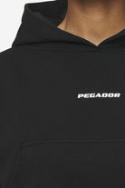 Pegador Salita Oversized Cropped Hoodie Black White Gum Detailshot aus der Next Wave Kollektion für DaHerren