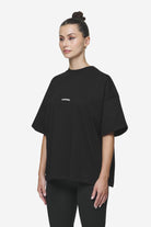 Pegador Gabi Heavy Oversized Tee Black Detailshot aus der Next Wave Kollektion für DaHerren