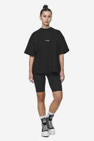 Pegador Gabi Heavy Oversized Tee Black Ganzkörper Bild aus der Next Wave Kollektion für DaHerren