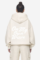 Pegador Yebra Oversized Hoodie Washed Coast Sand Hauptansicht aus der Next Wave Kollektion für DaHerren