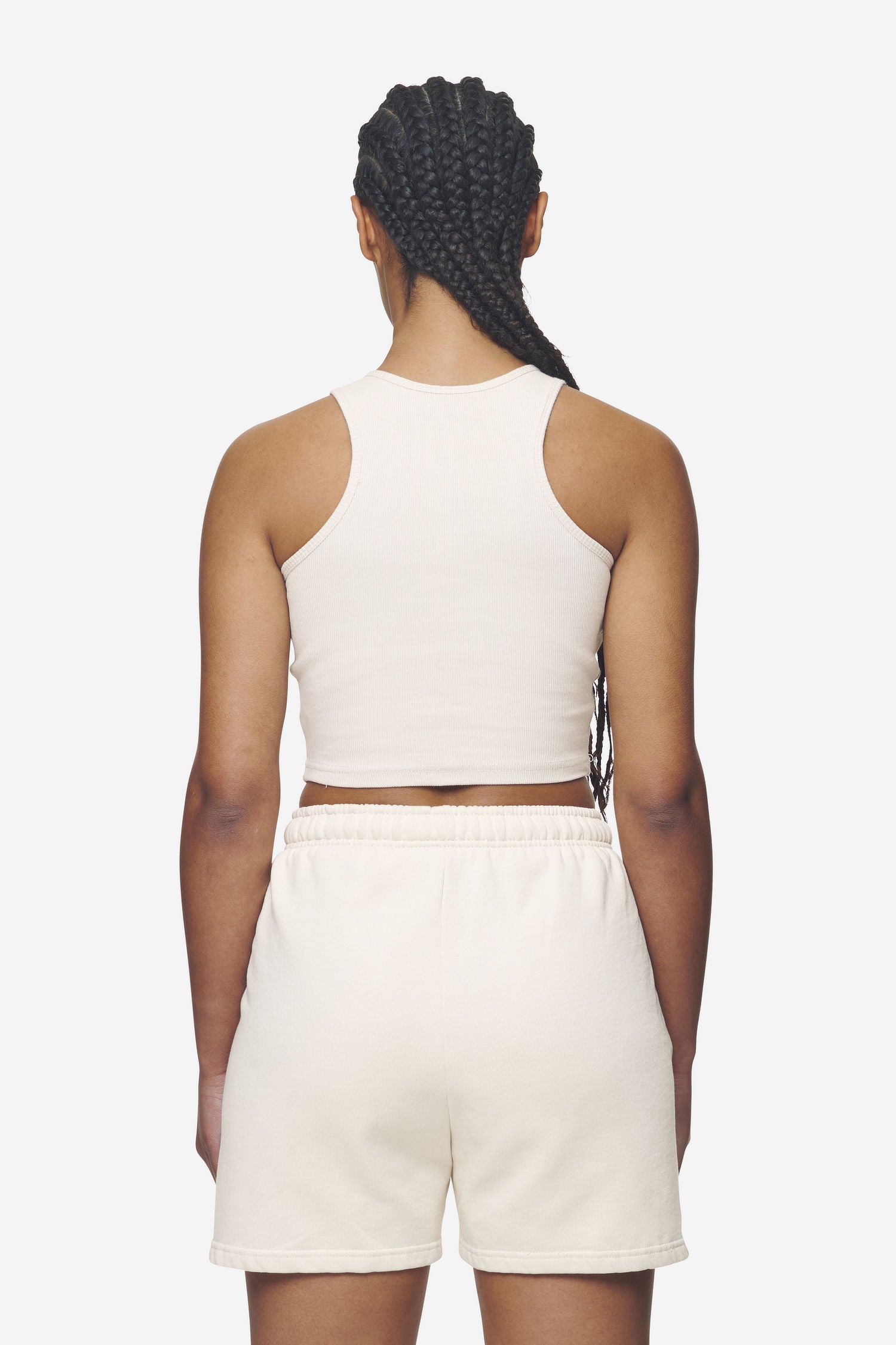 Pegador Ayla Crop Top Washed Coast Sand White Gegenansicht aus der Next Wave Kollektion für DaHerren