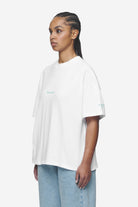 Pegador Aleja Heavy Oversized Tee White Detailshot aus der Next Wave Kollektion für DaHerren