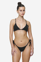 Pegador Codina Drawstring Tie Side Bikini Panty Black Seitenansicht aus der Next Wave Kollektion für DaHerren