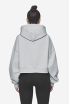 Pegador Salita Oversized Cropped Hoodie Washed Sky Grey White Gum Gegenansicht aus der Next Wave Kollektion für DaHerren