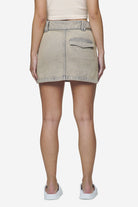 Pegador Antonia Cargo Mini Skirt Washed Coast Sand Gegenansicht aus der Next Wave Kollektion für DaHerren